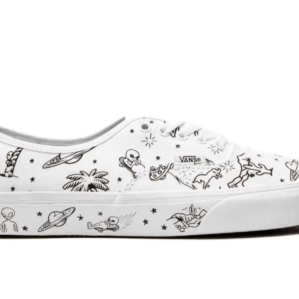 Vans Authentic "Unidentified U-Paint" sneakers women10.5 new - Picture 8 of 9